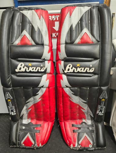 2004 Brian's Alite Air Pac Goalie Leg Pads Pro Stock (Used)