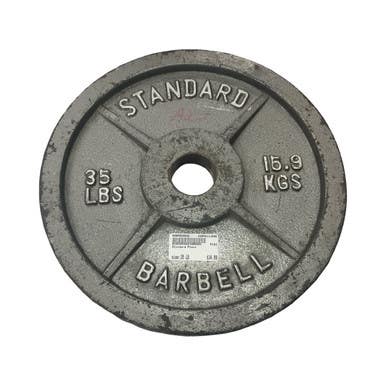 Used Standard Plate (Each) 35 lb 11859-S000029506