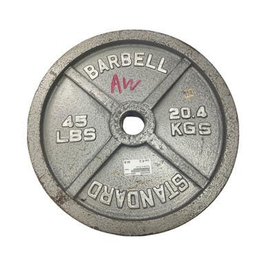 Used Standard Plate (Each) 45 lb 11859-S000029509