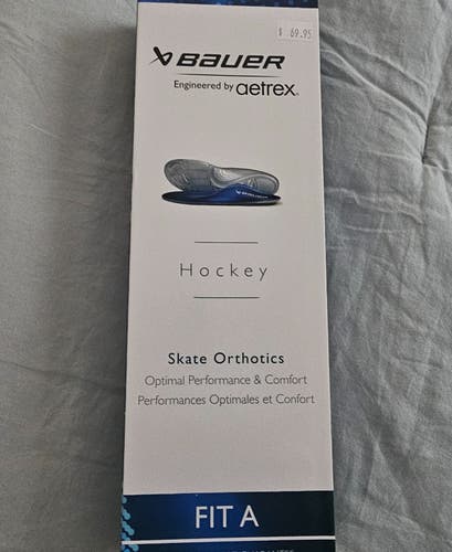 Bauer Aetrex Hockey Skate Orthotics 9.0 to 9.5 FIT A