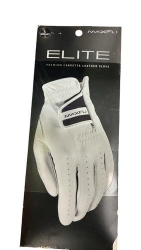 Used Maxfli Mens Golf Glove White LG 11859-S000029459
