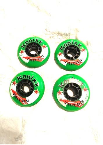 Konixx Triton Outdoor Roller Hockey Wheels – 80mm 82A (NEW / Never Skated)