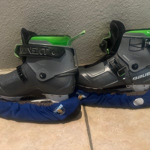 2022 Bauer Konekt HF2 Hockey Goalie Skates Size 5 (Used)