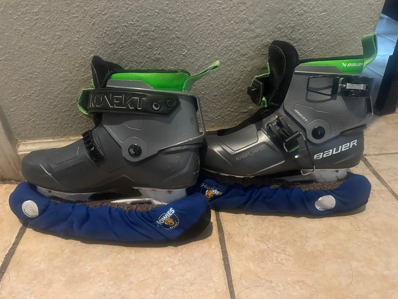 2022 Bauer Konekt HF2 Hockey Goalie Skates Size 5 (Used)