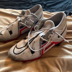 Men's Size M 11.0 (W 12.0) Nike Alpha Menace Pro 3 Mid Top Molded Cleats (Used)