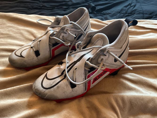 Men's Size M 11.0 (W 12.0) Nike Alpha Menace Pro 3 Mid Top Molded Cleats (Used)