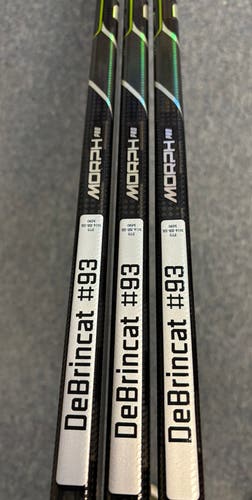 DeBrincat Game Used Sher-Wood Rekker Morph Pro Right Handed Hockey Stick P90 75 Flex (Used)