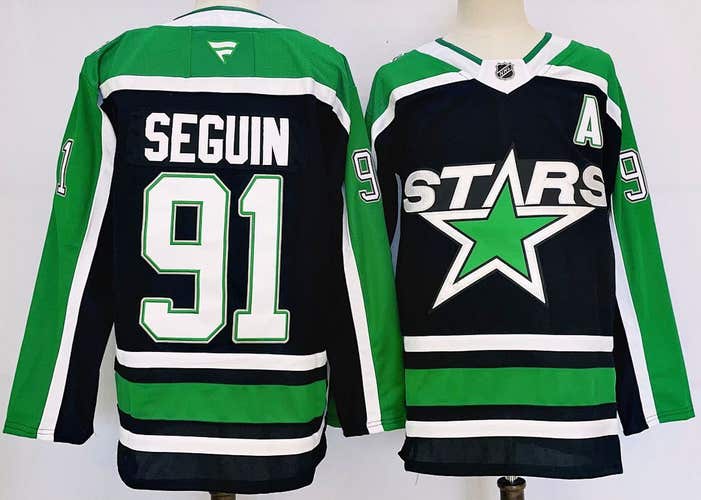 Dallas Stars 91 Tyler Seguin Ice Hockey Jersey  Size 52