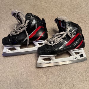 2023 CCM EFlex 6.9 Hockey Goalie Skates Regular Width Size 3.5 (Used)