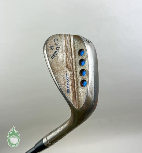 Right Handed Callaway MD5 Jaws T Grind Wedge 58*-08 S400 Stiff Steel Golf Club