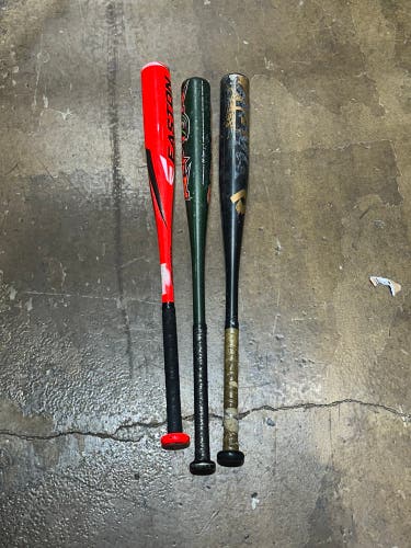 Three USSSA Certified Bats 29”