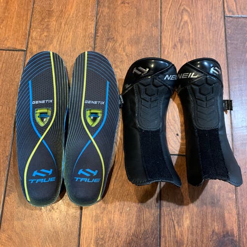 True SVH Size 7 Custom Goalie Replacement Tongues & Gnetix Insoles/Footbeds *Read Full Description*