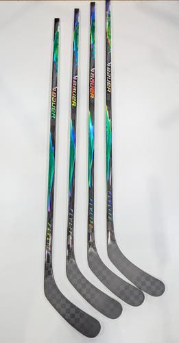 (4-Pack) New Green Senior Black LH Bauer Vapor Flylite, 70 Flex, P92