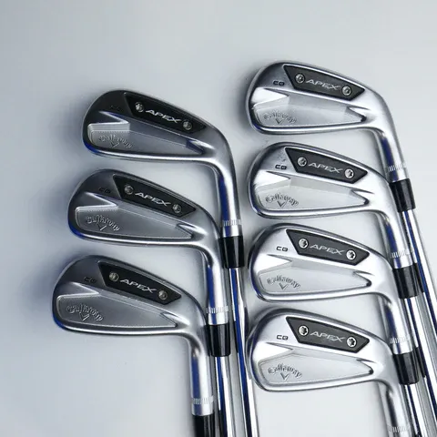 Callaway Apex CB 24 Right Handed Iron Set Stiff Flex Steel Shaft (Used)