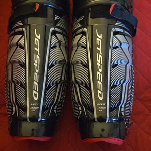 Intermediate CCM JetSpeed FT350 13" Shin Pads Pro Stock