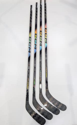 (4-Pack) New Senior LH CCM Jetspeed FT8 Pro, wrapped as a Ribcor Trigger 10 Pro, 75 Flex, P90