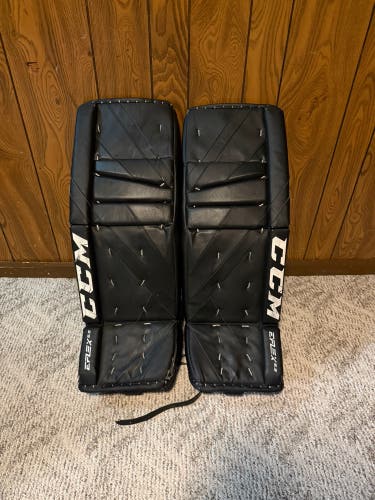 33+1 CCM Extreme Flex 5.5 Goalie Leg Pads (Used)