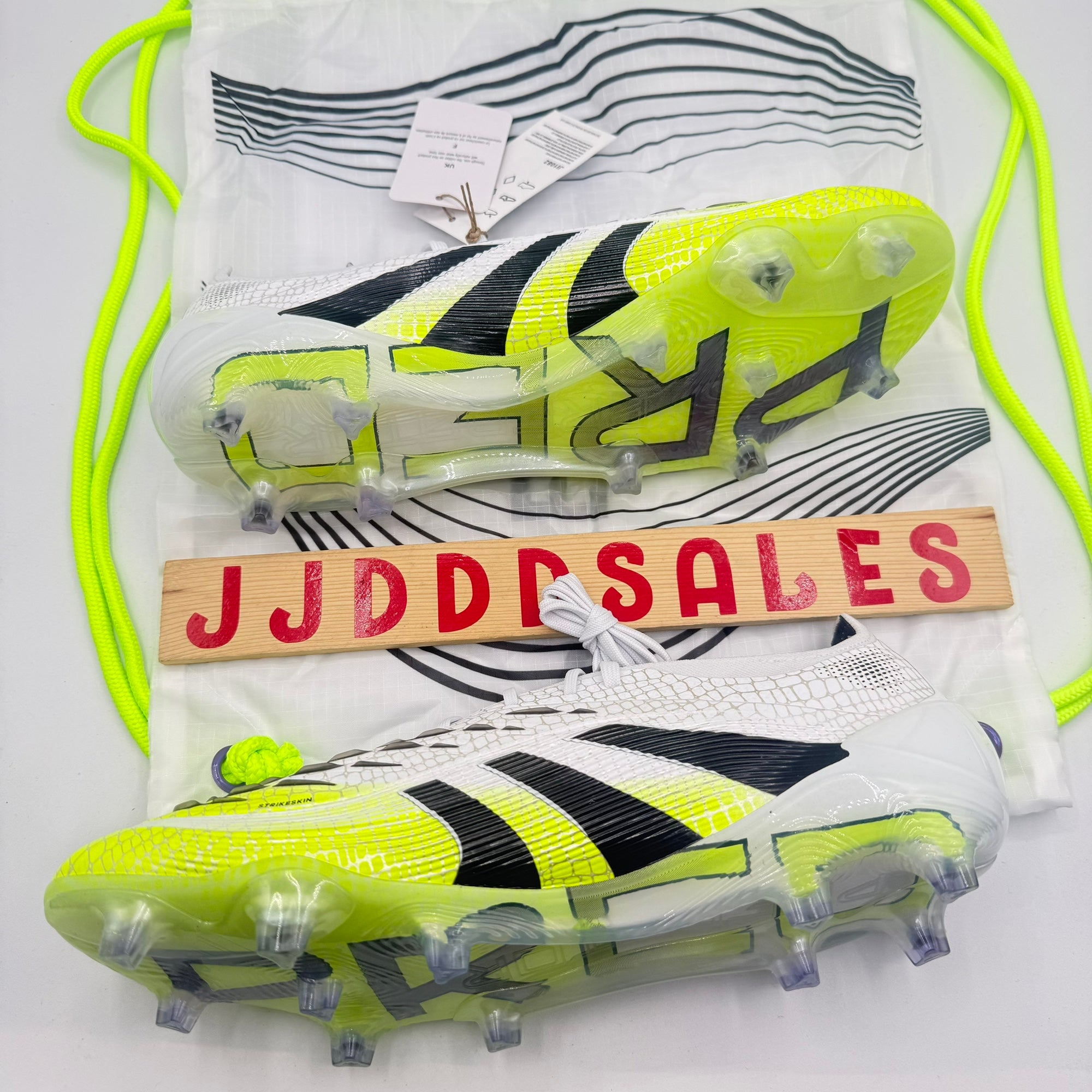 Adidas Predator Elite FG Soccer Cleats JI1082 White Lucid 