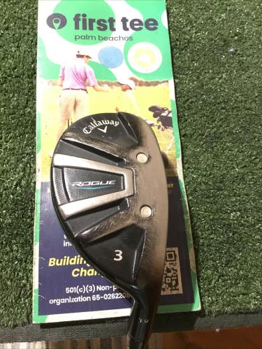 Callaway Rogue 19* 3 Hybrid Regular Recoil ES 780 F3 Graphite Shaft (40.5)