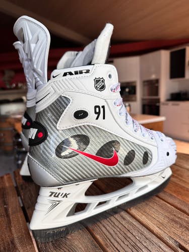 White 2026 Nike FED 96 OG Pro Hockey Skates Regular Width 9 (New)