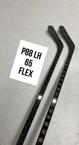Senior(2x)Left P88 65 Flex 63” ProBlackStock™ Unbranded Blackouts Pro Stock Hockey Sticks