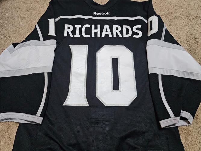 MIKE RICHARDS 13'14 Cup PO Los Angeles Kings Photomatched Game Worn Jersey