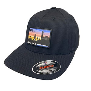 NEW Black Clover Live Lucky Ireland Resident Black L/XL Fitted Golf Hat/Cap
