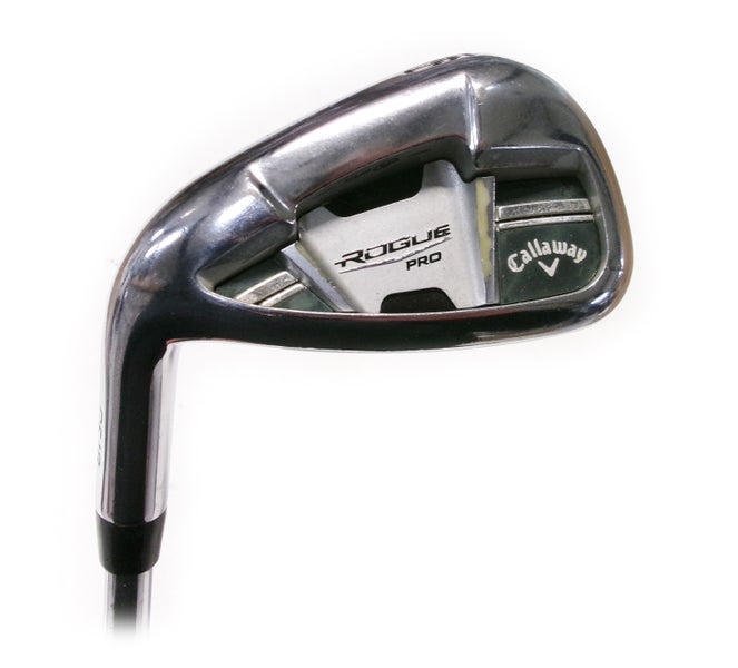 LH Callaway Rogue Pro Single 9 Iron 1* Upright Steel Regular Flex