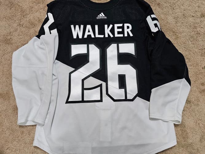 SEAN WALKER 19'20 Los Angeles Kings Stadium Series Style Game Worn Jersey COA
