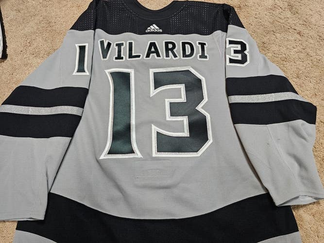 GABE VILARDI 20'21 Los Angeles Kings Set 1 Alt Photomatched Game Worn Jersey