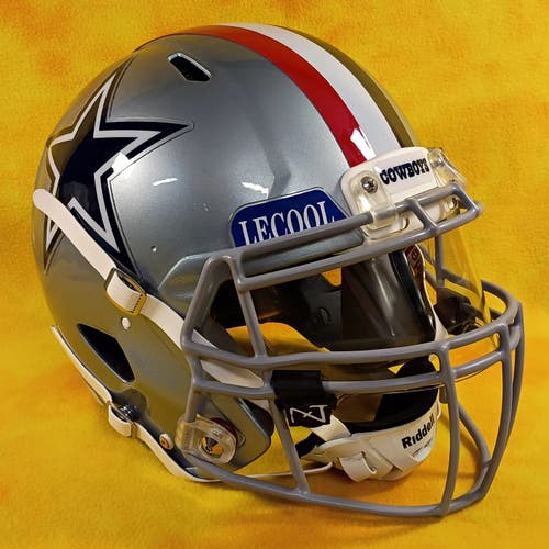 Dallas Cowboys Super custom fullsize Riddell Speed football helmet Lg