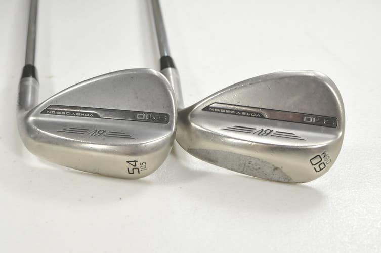 Titleist Vokey SM10 Tour Chrome 54*, 60* Wedge Set Right DG S300 Steel # 212030