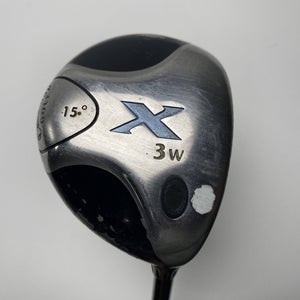 Callaway X 3 Fairway Wood 15* Fujikura Gems UltraLight 55g Ladies RH