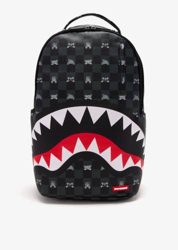Sprayground Peeking Character Check 910B8872NSZ Backpack Unsiex Black Bag SPR234