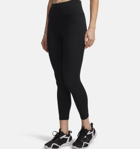 Under Armour Meridian Leggings Women's S Black Stretch Skinny Leg Ankle DSGL334