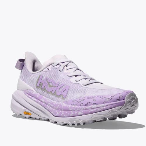 Hoka One One Speedgoat 6 1147811-SLWS Women 7.5 Purple Trail Running Shoe LIQ393