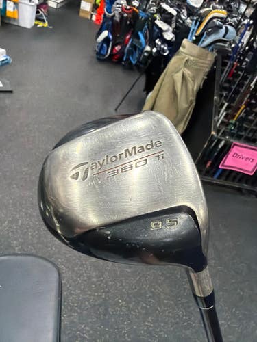 Used Taylormade 360 TI Mens Driver RH 9.5 Degree 11337-S000481906