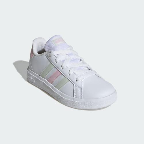 Adidas Grand Court IH4886 Sneakers Kids 11M White Lifestyle Tennis Shoes JZZ1242