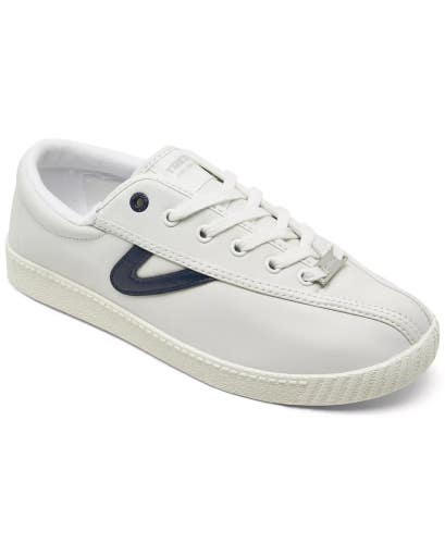 Tretorn Nylite Icon Sneakers Women's 7.5 White Lace Up Lifestyle Shoes JZZ1103