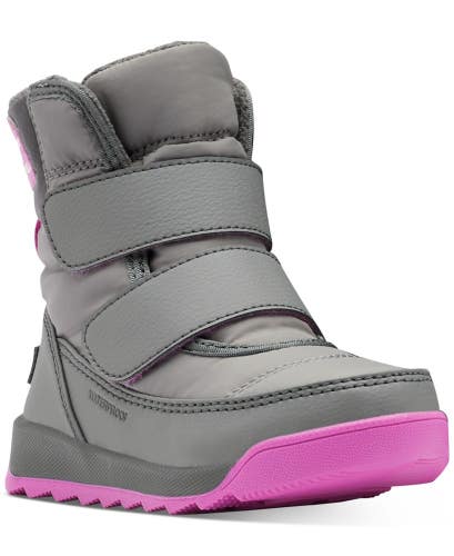 Sorel Whitney II Strap Toddler US 6 Quarry Grill Round Toe Winter Boots RHS7860