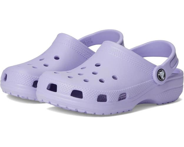 Crocs Classic 206991-5BN Clogs Kids US 5 Purple Slip-On Comfort Shoes RHS7834