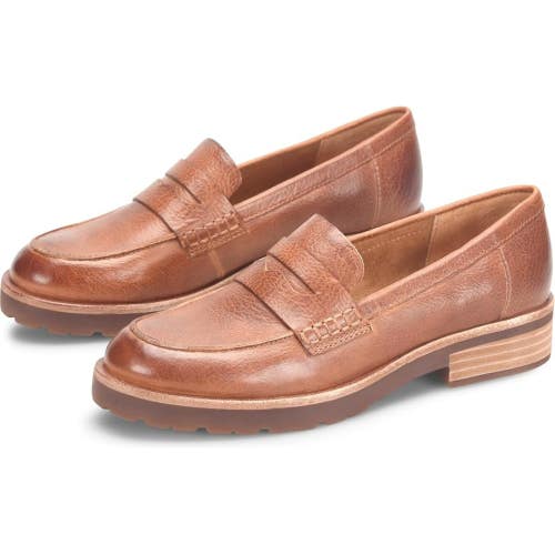 Kork-Ease Carlisle KE0018716 Flat Women's US 8.5 Tan Penny Loafers Shoes RHS7869