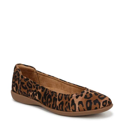 Naturalizer Flexy E8047F9211 Flats Women's US 7.5W Brown Leopard Slip On RHS7875