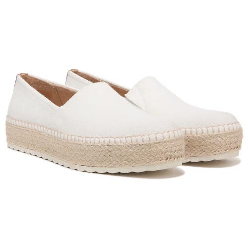 Dr. Scholl's Sunray Flats Women's 8.5 White Slip On Round Toe Espadrille GAL149