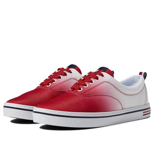 Tommy Hilfiger Remmo 2 Sneakers Men's US 10 Red Fade Lifestyle Shoes GAL336