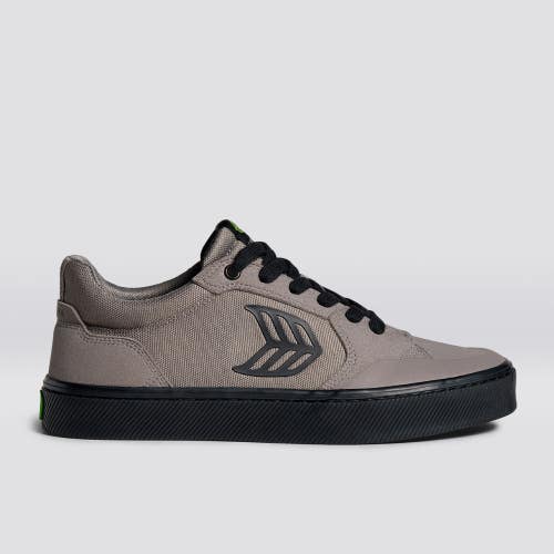 Cariuma Vallely PRO Sneaker Unisex 8 Gray Black Suede Skateboarding Shoes GAL199