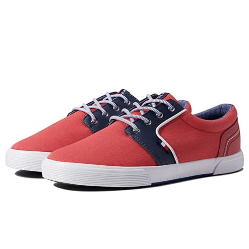 Tommy Hilfiger Pimmen Sneaker Mens US 13 Red Blue Lace Up Lifestyle Shoes GAL318