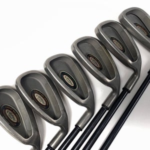 Callaway Big Bertha Tungsten Titanium Iron Set 5-PW+SW RCH 96 Reg RH No 9 iron