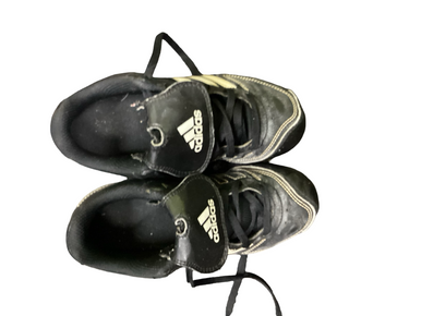 Used Adidas BB/SB Cleats Black Youth 13.0 11613-S000179095