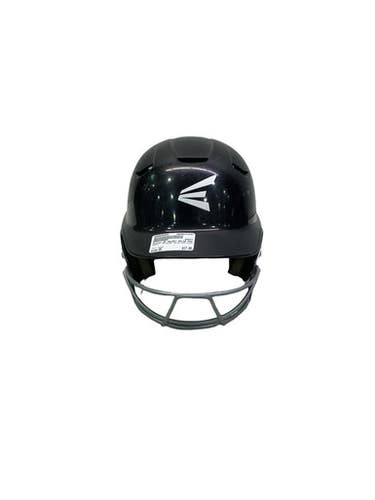 Used Easton Z5 HELMET BB/SB MASK BLACK Batting Helmet w/Mask Black One Size 11347-S000266055